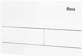 Clapeta pentru rezervor incastrat K011A-Q Rea T alb