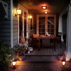 Philips - LED RGB Aplică perete exterior Hue ECONIC LED/15W/230V IP44