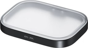 Savoniera AM.PM Func negru-sticla mata