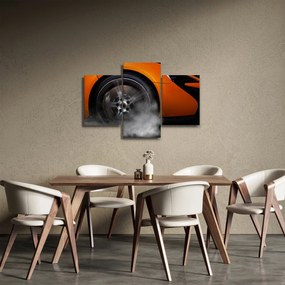 Tablou - Mașină sport portocalie (90x60 cm)