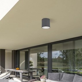 Plafoniera, spot pentru iluminat exterior cu protectie IP44 antracit Akron 8150 RX