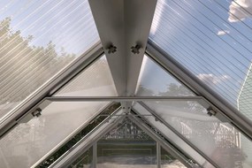 Seră de grădină din policarbonat CRAFTFIELD 4.8 m + bază cadou GRATUITĂ