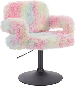 HR8403N Scaun Plus Curcubeu cu Bază Neagră