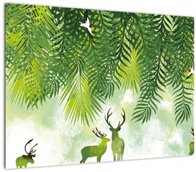 Tablou - Ceb în pădure (70x50 cm)