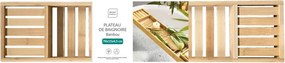 Tavă pentru cadă din bambus 70 cm Hanoi – douceur d'intérieur