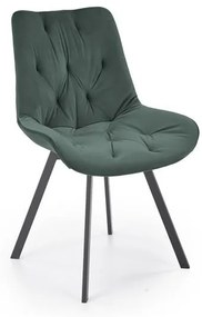 Scaun catifea K519 velvet verde