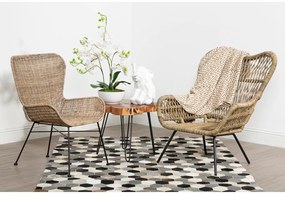 Măsuță auxiliară cu blat din lemn de acacia 50x50 cm Nandri – Premier Housewares