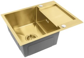 Chiuveta inox Paul auriu periat