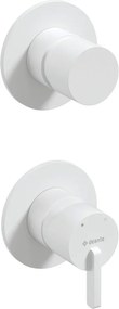 Silia Baterie pentru duș, îngropat, cu comutator de duș Finisaj: Alb BQS_A44P