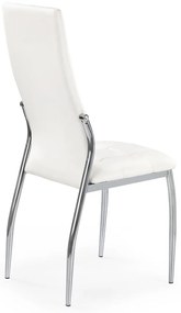 Scaun K209 piele ecologica alb