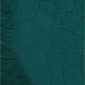 Cuvertura de pat turcoaz STONE Dimensiune: 200 x 220 cm