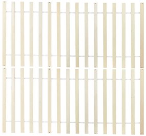 Pat matrimonial 140 cm FLORAL (alb) (cu somieră). 1018523