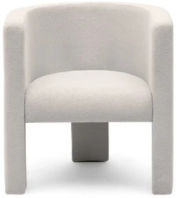 Fotoliu design crem MILU
