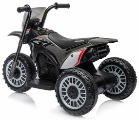 Motocicletă electrică Baby Mix Honda CRF450R, gri