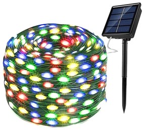 Instalatie solara led turnat, multicolor, diverse lungimi