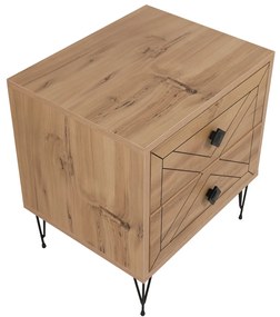 Măsuță de noptieră Luna Pine
