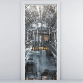 Fototapet pentru ușă - Interiorul clădirii vechi (95x205cm)