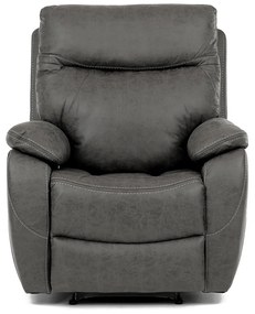Fotoliu reclinabil 4092 GREY3, vintage, gri