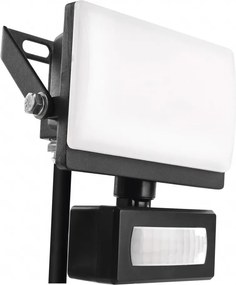 Proiector LED cu senzor de mișcare TAMBO EVO LED/10W/230V 4000K IP44 negru
