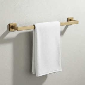 Set accesorii pentru baie Rio auriu periat 4 piese