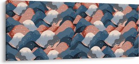 Tablou - Valuri și dealuri (120x50 cm)