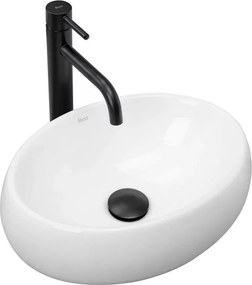 Lavoar pe blat Rea Linda Mini alb 40 cm