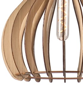 Lustră pe cablu TUCCI 1xE27/60W/230V stejar