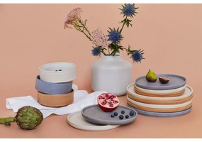 Set 18 vase din gresie Bonami Selection Malia, gri