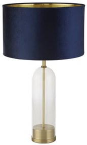 Veioza/Lampa de masa design decorativ Oxford alama/navy