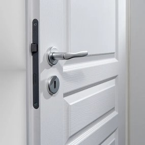 Usa de interior PORTA VIENA cu modul Retro - Pervaz de tip capitel si Cornisa Vopsea Standard, 95-140 mm, Alb