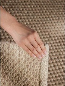 Covor bej țesut manual din lână 140x200 cm Lyon Beans – Elle Decoration