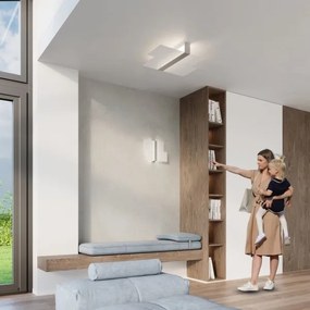 Aplică perete MASSIMO 2xG9/40W/230V alb/crom