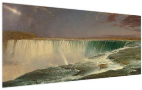 Tablou - Frederic Edwin Church, Niagara, reproducere (120x50 cm)