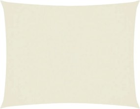 vidaXL Parasolar, crem, 2x3 m, țesătură oxford, dreptunghiular