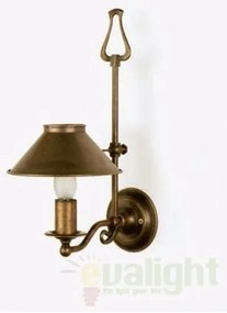 Aplica de perete rustica, inaltime reglabila, Candel 1527 Massmi Iluminacion
