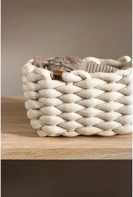 Coș de depozitare din material textil 20x15x11 cm Peach Skin S – Bigso