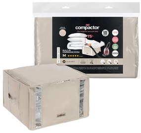 Cutie de depozitare pentru haine din material textil cu vacuum 42x40x25 cm Life – Compactor