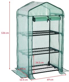 Deuba Flip book 126x49x69cm
