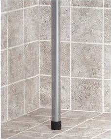 Raft telescopic de colț pentru baie iDesign York