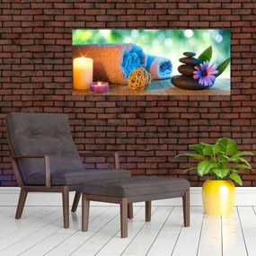 Tablou - Relaxare masaj pictura (120x50 cm)