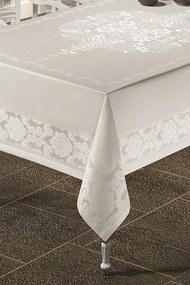 Fata de masa teflonata si impermeabila, 160x220 cm, Bej, Jumbo