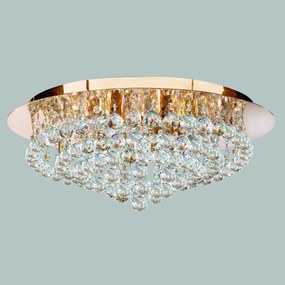 Lustra eleganta design modern Hanna gold 8L 3408-8GO SRT