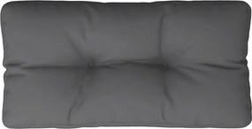vidaXL Pernă de paleți, antracit, 70x40x12 cm, material textil