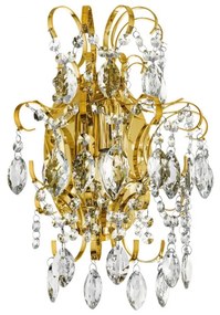 Aplica eleganta decorata cu cristale FENOULLET auriu 39604 EL