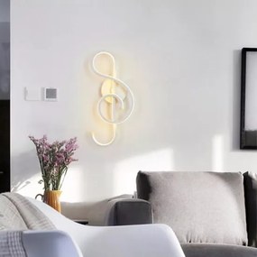 Aplica Led, Elit'S, Cheia Sol, 44W, Alb