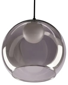 Lustră suspendată pe cablu BRIN 1xG9/15W/230V, negru fumuriu