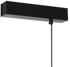 Lustra suspendata LED, 120cm, Otel, Negru, MIAMI
