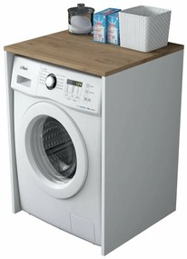 Dulap deasupra mașinii de spălat Duma White andWalnut