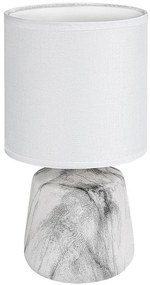 Lampa de masa decorativa marmura/alb Nalisa