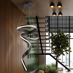 Lustra LED suspendata cu telecomanda Amara